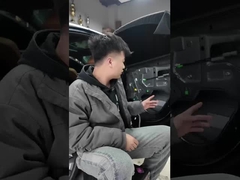 2.5mm mobil persegi embossed pengurangan getaran pad / Automotive Sound And Heat Insulation / Ca