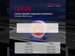 Audio Khusus Kendaraan / Audio Khusus Kendaraan / Speaker Tengah / Speaker Tengah / Kluster Instrumen Tengah / Altimeter / Tampilan Multi-Informasi (MID) / Speaker Plug&Play / Pabrik