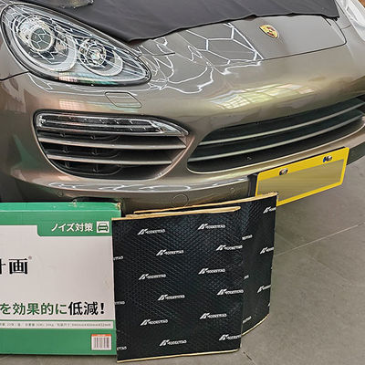Porsche Auto Acoustic Pad Sound Deadening Solution Vehicle Sound Proofing Material