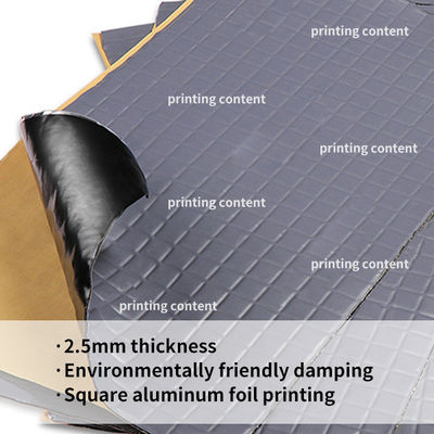 Harga bagus 2.5mm mobil ramah lingkungan pendingin getaran pad / Mobil Sound Proofing Mat on line