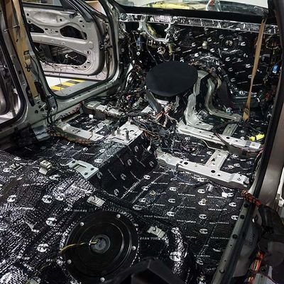 Harga bagus BMW 730 Disesuaikan Singular Mobil Sound Proof Mat Noise Reduction Sound Absorption Pad on line