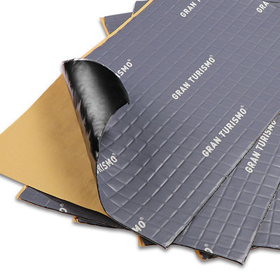 Harga yang bagus 2mm damping pad / persegi corak embossed / ketenangan / Automotive Sound And Heat Insulation on line
