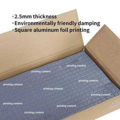 Harga bagus 2.5mm pad pengurangan kebisingan mobil / damping getaran / Automotive Sound And Heat Insulation on line