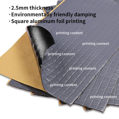 Harga bagus 2.5mm aluminium foil mobil pengurangan getaran pad / Anti Vibration Mat on line